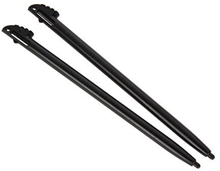 DOMYBEST Stylet Tactile Noir pour Nintendo 3DS N3DS XL LL Nouveau 2pcs