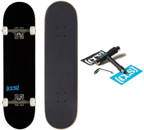 [CCS] Logo Skateboard Complete Black 8.50