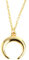 Kette kleiner Mond Sichel Nacht Horn Anhänger rosé golden Juvelato