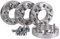 (4x) Spurverbreiterung Aluminium 23/34 mm pro Scheibe / 46/68 mm pro Achse inkl. TÜV-Festigkeitsgutachten