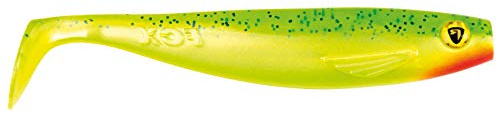 Fox Rage Pro Shad Ultra UV Gummiköder Lemon Tiger, 10cm