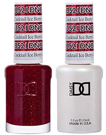 DND Duo Gel & Nail Polish Set - Ice Berry Cocktail 521-2x15ml