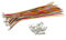 Lot de 20 connecteurs Micro JST MX 1,25 mm 4 Broches 1,25 mm Femelle et mâle pour Circuit imprimé avec câble de 150 mm