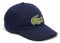 Lacoste Herren Cap RK9871, Männer Schirmmütze,Visor Cap,Oben offen,Tennis,Golf,Regular Fit,Blau,TU (Einheitsgröße)