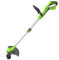 Greenworks G24LT30 Cordless Strimmer for Small to Medium Gardens, 30cm Cutting Width, Autofeed 1.65mm Nylon Line, Without Battery & Charger, 3 Year Guarantee