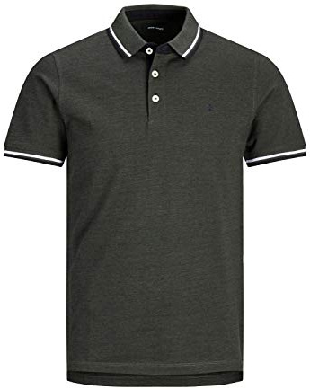 Jack & Jones Jjepaulos Polo SS Plus T-Shirt pour Homme, Forest Night., XXXXXL