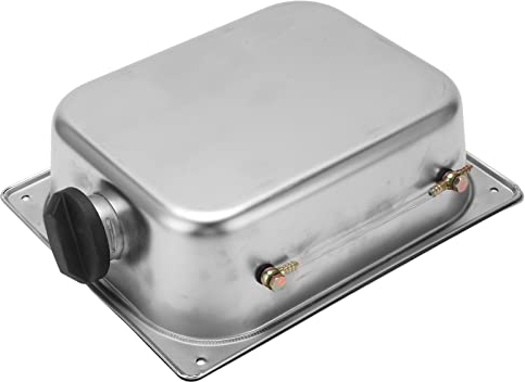 7L Capacity Gas Fuel Tank, Stainless Steel Diesel Gasoline Petrol Fuel Tank, Universal Fit for Webasto, for Eberspacher Parking Heater Diesel Engines
