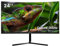 CRUA 24 Pulgadas 144hz / 165hz IPS Monitor de Gaming, FHD 1080p Frameless Monitor de Ordenador Support AMD freesync Low Motion Blur, Eye Care, VESA, Display Port, HDMI, Black…