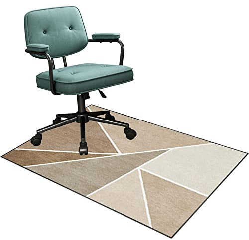 EYZO Chair Mat For Carpeted Floor, Office Chair Mat, Gaming Chair Mat, Multi-Purpose Carpet Protector, Desk Chair For Carpeted And Hardwood Floor, Protects Floors Floor Mat, 80 × 120 cm Rug