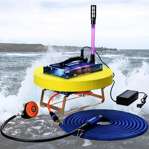TAHALI Tragbares Tauchbeatmungsgerät, wiederaufladbares Unterwasser-Atemsystem, flaschenloses Tauchsystem mit Schlauch und Atemregler, wasserdichter Luftkompressor