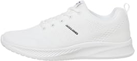 Jack & Jones Jfwcroxley Knit Sneaker Noos Zapatillas, Hombre, Blanco, 44