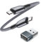 BASESAILOR USB Type C to C 100W Charging Cable with USB Adapter 0.3M,Power Delivery Fast Charger Cord for iPhone 16 15 Plus Pro Max,MacBook,iPad Air 4 5 Mini 6,Samsung Galaxy S22 S23 S24,Z Flip Fold