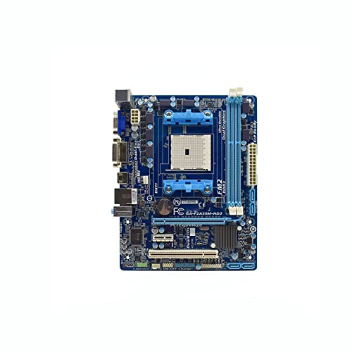 DISPRA Fit for Gigabyte GA-F2A55M-HD2 Presa FM2 Scheda Madre DDR3 64GB PCI-E 2.0 A10A8A6 CPU PCI-E X16 USB2.0 Micro ATX Placa-Mae