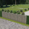 Rantry Casa Gabion en Acier Galvanisé 450x30x100 cm, Gabions Métalliques pour Pierres, Gabions de Jardin, Gabion Jardinière Maison Meubles