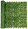 REOVE Recinzione di edera artificiale, 1 x 3 m, siepe artificiale, foglie verdi, schermo per piante, sfondo decorativo per proteggere la privacy, casa, balcone, giardino (due rotoli da 3 m x 0,5 m)