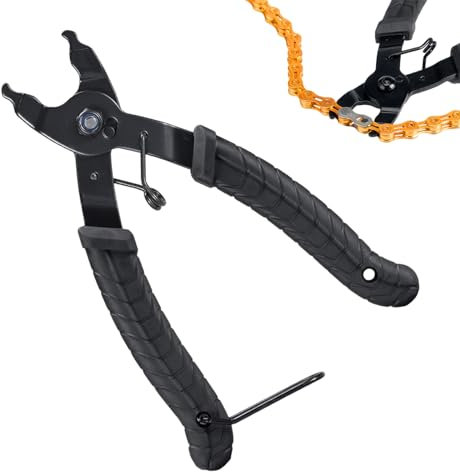 Bike Chain Tool, Chain Tool, 2 in 1 Chain Pliers, Quick Link Pliers for Compatible with 6/7/8/9/10 Speed Chains Link Easily Repair Chains Remove Broken Links Suit for Road Mountain Bikes