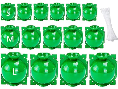 BEOIUCZZY 15 Piezas Dispositivo de Injerto de Plantas, Caja Cultivo Raíces Plantas Dispositivo de Enraizamiento de Plantas Propagadores De Jardinería Alta Presión Caja De Crecimiento (Verde)