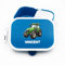 Geschenkfreude Personalisierte Brotdose Traktor für Mepal - Jausenbox Kinder Traktor - Lunchbox Kinder mit Trennwand Name, Kindergarten, Schule - Alles für den Schulanfang - Brotdose mit Namen