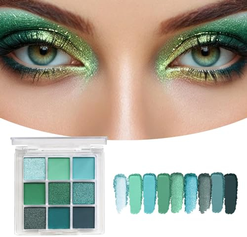 Evember Ombretto Scintillante 7.2g Ombretto Verde Glitterato Ombretto - Palette Di Ombretti, Palette Di Ombretti Trucco | Di Ombretti Verdi Eyeshadow Scintillante Palette | Tavol Ozza Di Ombretti