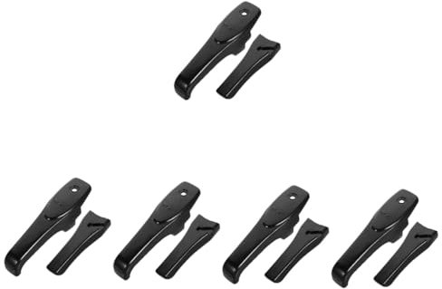 Garneck 5 Paia di Maniglie di Ricambio per Pentole Maniglie per Pentole in Plastica Rimuovi