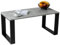 Mex-System Couchtisch - Wohnzimmertisch Modern Perfekt für Büro oder Wohnzimmer - Rechteckiger Kaffeetisch im modernen Stil 105x50x49 cm, Mittel- oder Beistelltisch für Tee und Kaffee, Beton
