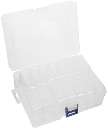 PHENOFICE 1 Set Mini-schmuck-Organizer-Box, Perlen-, Multifunktionale Mit Deckel