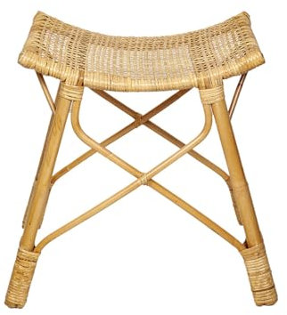 Romimex Banquette en rotin Naturel 45 x 50 x 30 cm