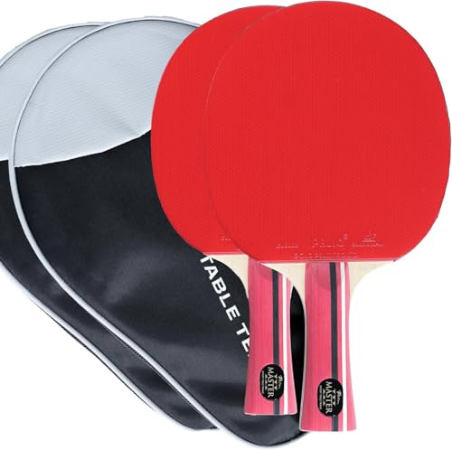 Palio Master 3.0 Tischtennisschläger & Koffer | ITTF-zugelassener Ping-Pong-Schläger für Fortgeschrittene | Allround Speed, Spin und Kontrolle