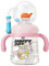 Baby-Trinkbecher, Wal-Spray-Wasserflasche, 300 ml, auslaufsichere Schnabeltasse, auslaufsicherer Walbrunnenbecher, bunte kreative Kleinkindbecher für Kinder, Mädchen