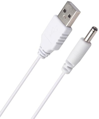 USB Type A Male to DC 3.5mm Power Cable Portable Charging Cable 3.5x1.35mm 5V DC Barrel Jack Connector Power Adapter