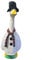 Goose Statue Clothing Set 23 Inch Garden Decor Outfit White Cloth Costume with Hat White Cloth Set