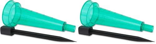 Windhager 6244 - Pluviómetro con Pica de Tierra, 22 cm (Paquete de 2)