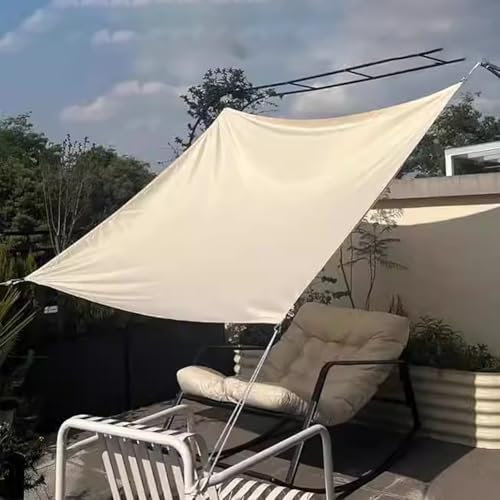 TT-YEC Schattenstoff Privatsphäre Bildschirm, Swimmingpool -Markisen, Markiser Ersatzstoff, Dach Dekoratives Schattentuch, Pflanzenpergola, Für Garten Gemüse Terrasse Terrasse Abdeckung,3.5×4.5m
