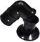 F Fityle Accessoire de Parasol, Parasol Pièce de Rechange Connecteur, Connecteur de Tête Hourdeux, Support de Serrage pour Pont Patio, Equerre de Retournement