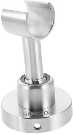 HOOTNEE Supporto Per Soffione Doccia Per Camper Montaggio A Parete Base in Acciaio Inossidabile Per Piccoli Bagni Facile Installazione E Stabilità