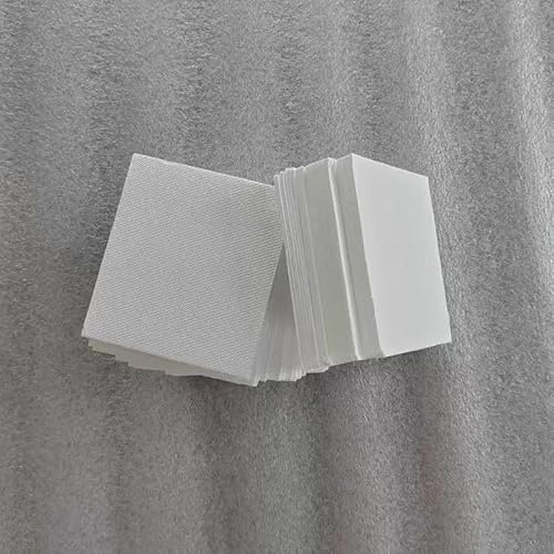 Separator for Zinc-Manganese Batteries - Ultra-Fine Glass Fiber Absorption membranes for Enhanced Performance(100x88x0.5mm 100PCS)