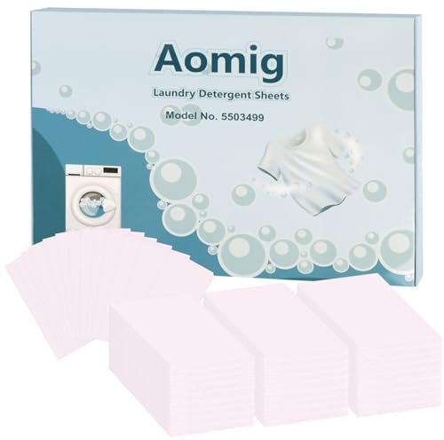 Aomig Waschmittel Blätter Color Nachhaltiges Waschmittel für Weiß Farbe Plastikfrei Abbaubar Fleckenentferner All-in-1 Reisewaschmittel Waschmittel für Kleidung, Bettwäsche, Steppdecken, Teppiche