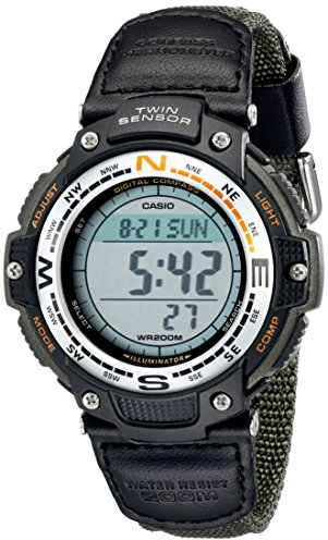 Casio Men's SGW100B-3V Digital Compass Twin Sensor Sport Watch