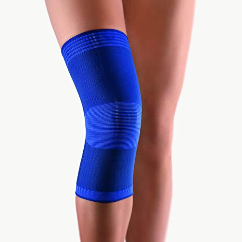 bort 054400 xx-large blau Zweizug Kniestütze Bandage zur leichten Stabilisierung, xx-large, blau