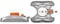 WhiteLine 2-Funktionen Sprinkler Rasensprenger Kreisregner Regner