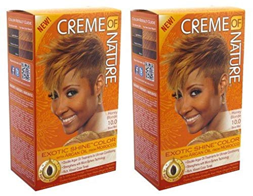 Creme Of Nature Color #10.0 Honey Blonde Exotic Shine (2 Stück)