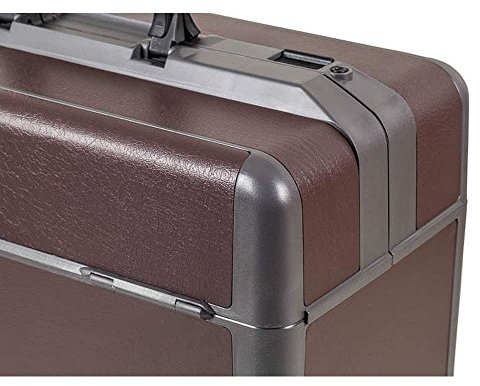 Dürasol Ideal Arztkoffer, Kunstleder, braun, groß