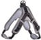 HUNTER Hundegeschirr NEOPREN VARIO QUICK, Farbe: schwarz/grau, hochwertiges Nylon, Neoprenpolsterung, reflektierendes 3M Scotchlite Material, einfacher Einstieg, verstellbar, bequem, Größe: L