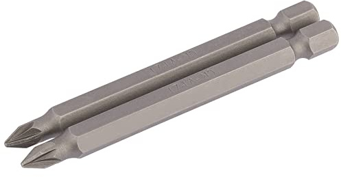 Draper 64311 No.1 1/4 Hex PZ Type Insert Bit 75mm Long (2 Piece)
