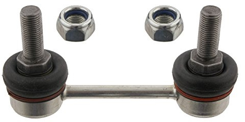 febi bilstein 28469 Verbindungsstange mit Sicherungsmuttern, 1 Stück | Kompatibel mit: LAND ROVER RANGE II