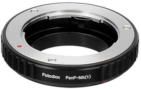 Fotodiox Lens Mount Adapter Compatible with Olympus Pen 35mm Film Lenses on Nikon 1-Mount Cameras