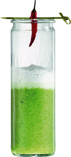 12 x 600 ml Weck Stangenglas/Spargelglas/Dekoglas/Einkochglas inkl. Deckel | Höhe 21 cm