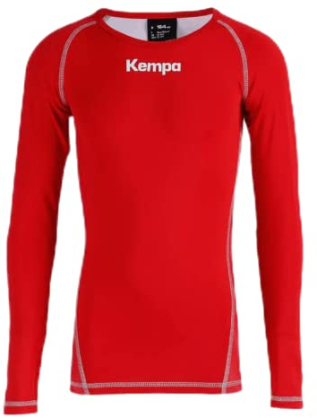 Kempa Kinder Bekleidung Teamsport Attitude Longsleeve, rot, 152
