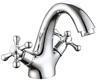 Grifo de lavabo serie Almendro en cromo