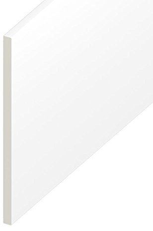 9mm uPVC Soffit Utility Board (5m) - White, 250mm
